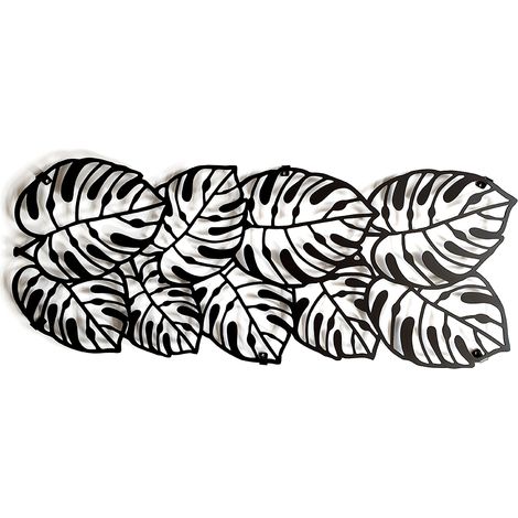 Decorizzly® Kleiderbügel mit modischen Monstera-Blättern (1/5)