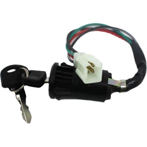 Interruptor de encendido macho para quads, compatible con quads de 50 cc a 250 cc. (1/4)