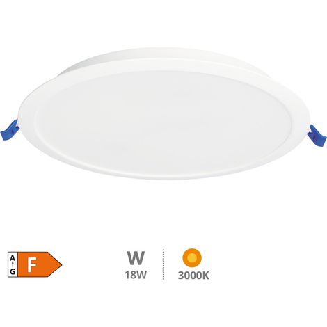 Downlight empotrable LED redondo Belur 18W 3000K Blanco (1/5)