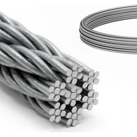 DQ-PP Câble acier inoxydable 1,5mm 20m 7x7