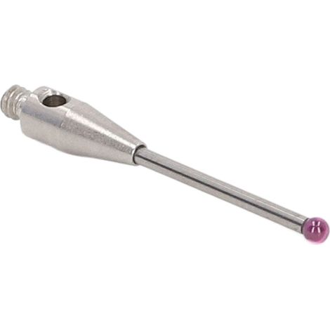 Stylet capteur tactile CMM bout sphérique rouge résistant à l'usure tige carbure de tungstène haute rigidité M2 pour machine à mesurer 3D 0034 (1/5)