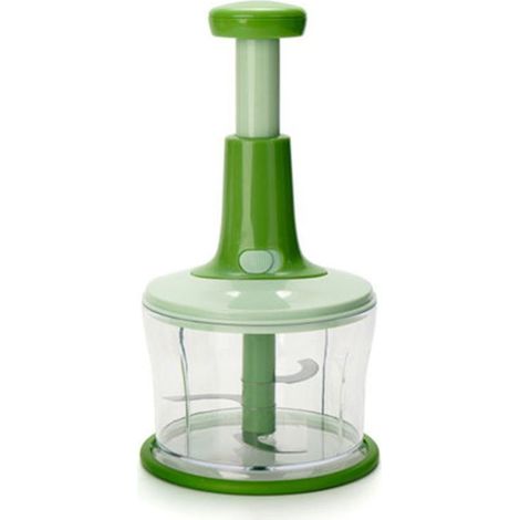 Chopper to meat manual household, grinder to crank, robot of vegetables for complement food for babies, small robot culinaire (1/5)