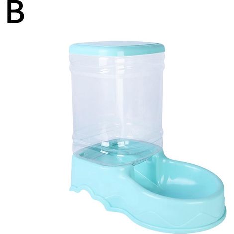 Abreuvoir automatique pour animaux de compagnie d'une capacité de 3,8 litres, distributeur de nourriture pour chiens et chats. Accessoires inclus.-AquaForge (1/4)