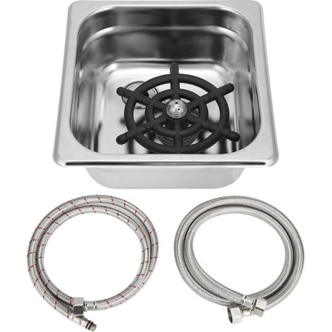 Rince-verres Automatique en Acier Inoxydable G1/2 pour Bar Pub Restaurant Lavage Rapide et Hygiénique des Verres (1/4)
