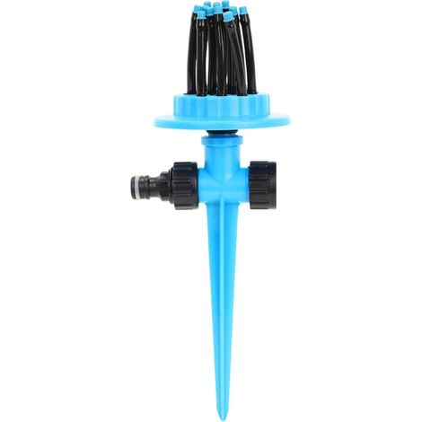 Rasensprenger, 360 Grad drehbares Bewässerungssystem – Mehrarmiger Wassersprenger für Rasenflächen – zur Bewässerung von Blumen, Rasenflächen und Gärten im Freien (1/5)