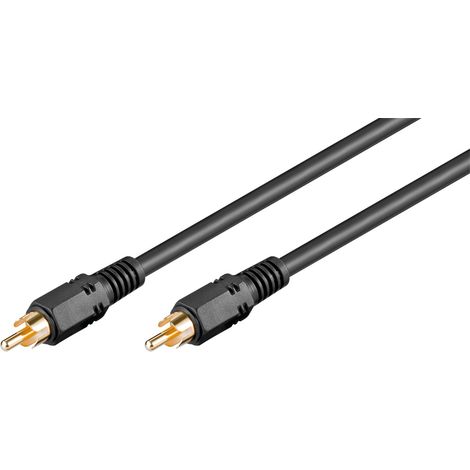 Goobay AVK 238-1000 10.0m cable de audio 10 m RCA - Cables de audio (RCA, RCA, 10 m)