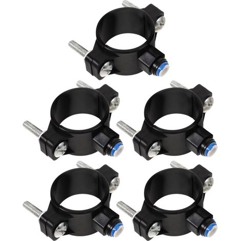 (5 Stück Colliers De Serrage Pour Purificateur Eau Vanne De Vidange Vanne Alimentation Eau Support De Fixation Pour Tuyau Evacuation De Réfrigérateur (1/5)