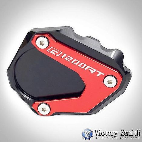 Seitenständer-Verlängerungsplatte für BMW R1200rt (2004–2013) – Rot (1/5)