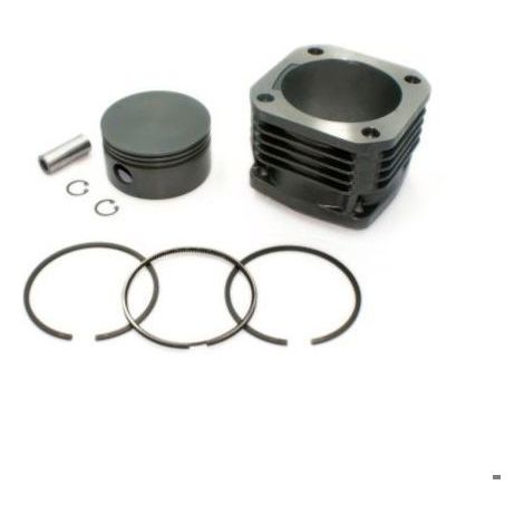 Conjunto compresor con pistón de 100 mm y camisa (cilindro) Mercedes, 2,5x2,5x4  refrigeración por aire