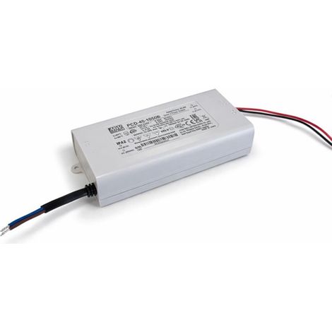 Mean Well PCD-40-1050B LED Treiber dimmbar TRIAC 22-38V 1050mA Konstantstrom CC (1/2)