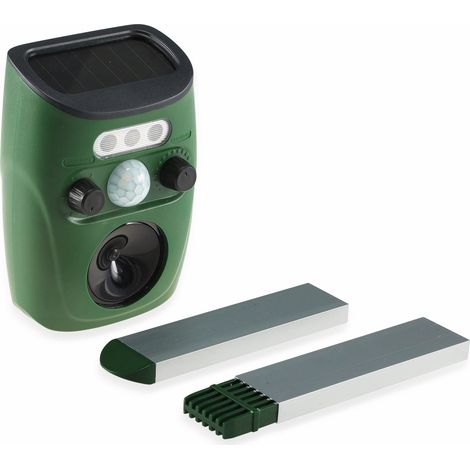 CHILITEC Ultraschall-Tierscheuche UTS Solar Pro, mit Bewegungsmelder (1/4)