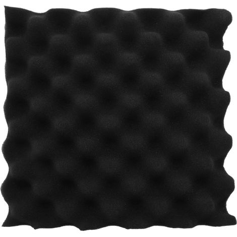 Panneau Acoustique Mousse Alvéolée 25x25x5cm - Isolation Sonore Studio (1/5)
