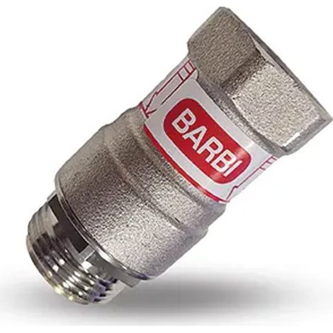 Vanne d'arrêt d'eau froide Mâle - Femelle 3/4" pour collecteur plancher chauffant - Blansol