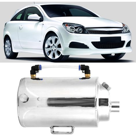Réservoir de carburant universel 2L en alliage d'aluminium avec filtre de reniflard (1/5)