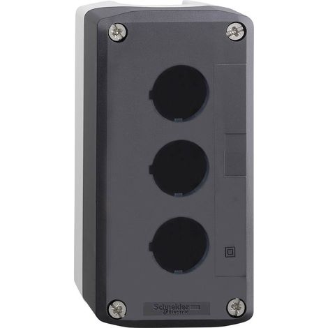 SCHNEIDER XALD03 - Pulsantiera vuota XAL-D - plastica - 3 fori
