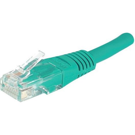 exertis Connect Cordon RJ45 patch U/UTP CAT 5e Vert - 1.50 m (846952)