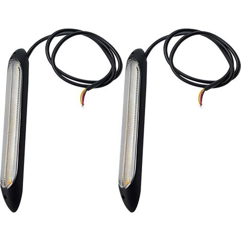 OUNONA Feux Diurnes à LED Bande Lumineuse Flexible en Silicone et (1/5)