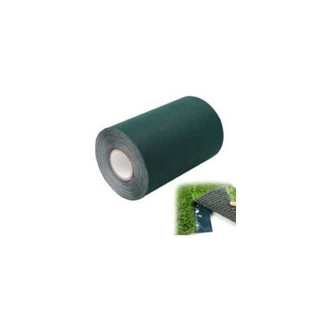 Kunstrasenband – 1 Stück, Kunstrasenband 15 cm x 10 m, Grün – Verbindungsstelle/Matte (1/5)
