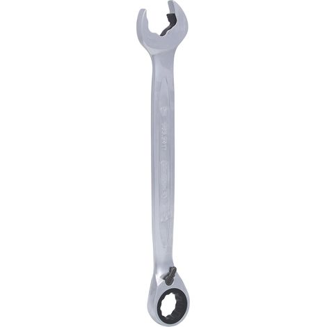 Kstools – Clé mixte 17 mm – Acier chrome vanadium – Anneau coudé à 15° – Norme DIN 3113 – Longueur 225 mm – Fonction cliquet (1/10)