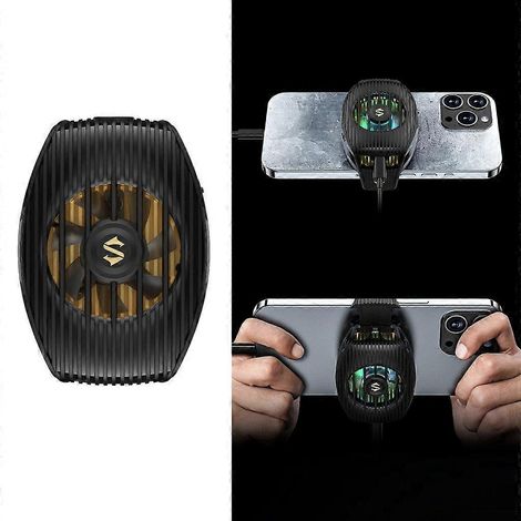 Ventilateur de refroidissement à clip arrière pour système de refroidissement de semi-conducteurs à radiateur noir 4 (1/4)