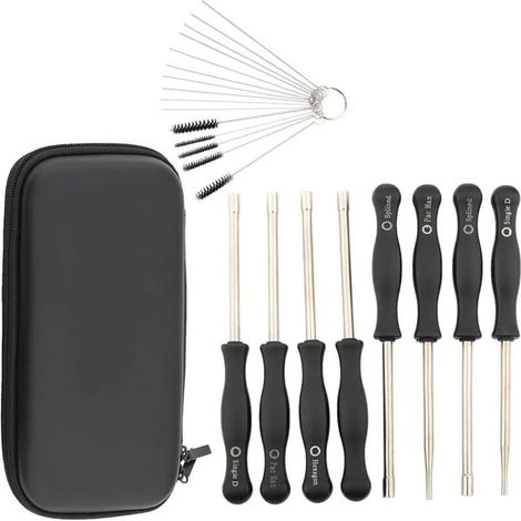 Kit de clé de réglage de carburateur Débroussailleuse et tronçonneuse, avec caractéristiques : Clé, Outil, Kit, Vis