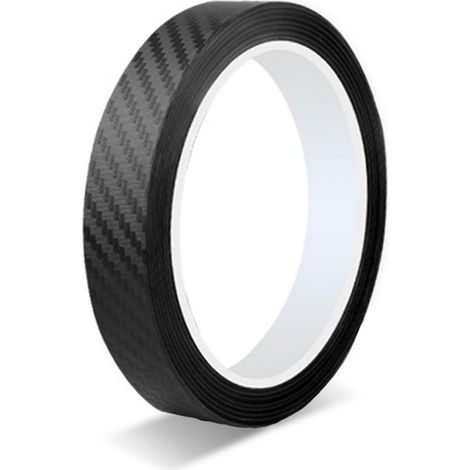 Zierstreifen 5m Carbon Schwarz 20mm für Auto Motorrad Boot - Wasserdicht & Kratzfest (1/5)
