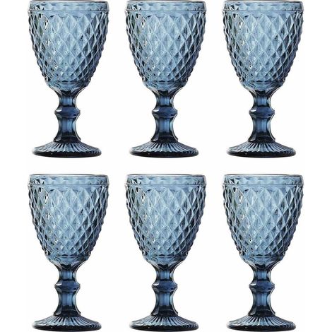 6-teiliges Set Glass Net King Weingläser, Wassergläser, lang (1/4)