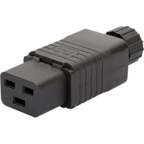 Wiederanschließbare IEC-Steckdose für PDU USV 16A 250VAC 320 C 19 Stecker, IEC C19 DIY-Stecker