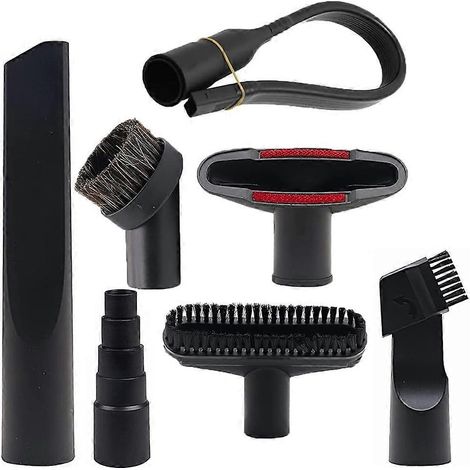 Accessoires et embouts pour aspirateur de 3,2 cm (1 1/4 po), brosse de nettoyage domestique, embout flexible pour les fentes