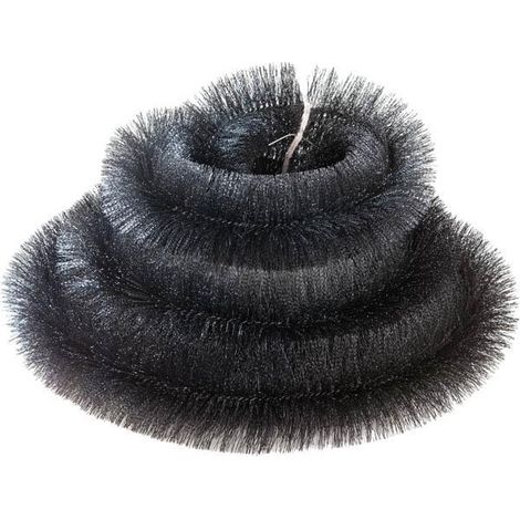 Chiffon Gouttière Rinnenigel 4m 120mm Acier Inox Polypropylène Anti-Bouchon (1/5)