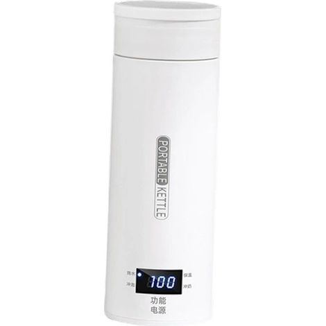 Bouilloire portable de voyage, isolation thermique, 4 réglages de température, théière électrique, idéale pour les voyages (1/4)