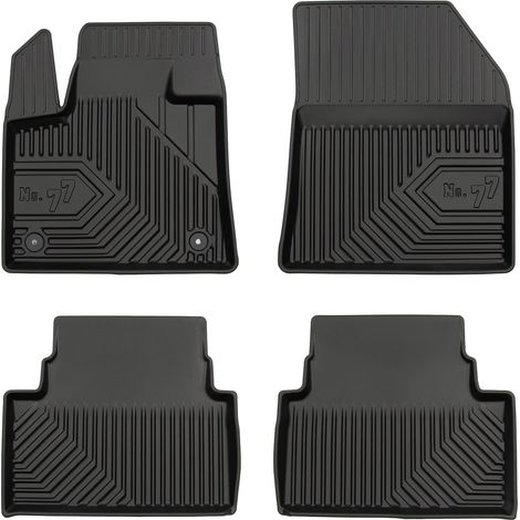 Tapis de Sol de Voiture pour Citroen C5 Aircross 2017-2025 TPE Durable Noir 4Pcs (1/5)