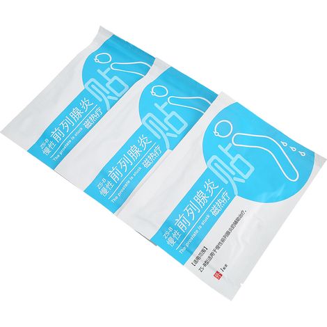 Lot de 3 patchs chauffants pour le traitement de la prostate chez l'homme, patchs de thérapie magnétique infrarouge lointain (1/5)