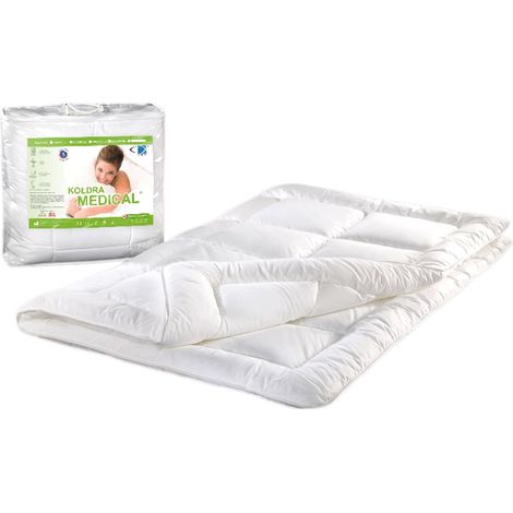 Bettdecke 200x220 + 4 Kissen (2x70x80, 2x40x40, Medizinprodukt)