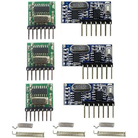Module émetteur-récepteur RF sans fil RX480E-4WQB 433 MHz (1/5)