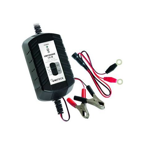 Chargeur De Batterie 6-12v - 1,5a Pour Batteries 8-40 Ah - Unicharge 1,5.12 - Uniteck