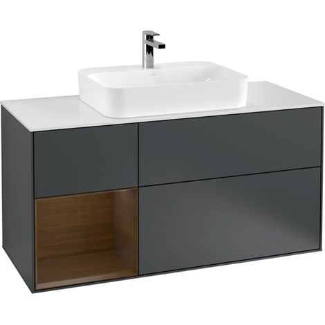 Villeroy & Boch G411GNHG Armoire sous lavabo Finion G41 (1/2)