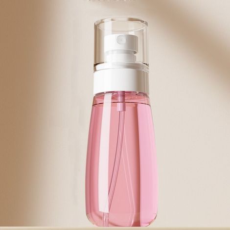 Flacon pulvérisateur rose 5513,5 cm 1 pcs 100 ml flacon pulvérisateur vide de voyage à brume fine pour nettoyant pour lunettes savon pour les mains (1/4)