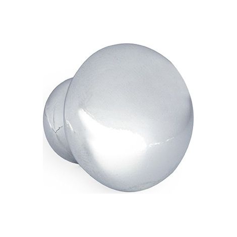 TRENTADUE parma pomo zamak acabado blanco mate ø diámetro ø30