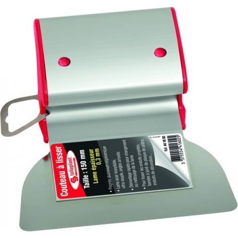 Couteau à lisser 15 cm avec lame inox 0,3 mm - TALIAPLAST