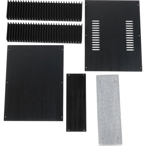 WA92 Gehäuse aus Aluminiumlegierung für Verstärker, geeignet für TV-, Video- und Audiogeräte (1/5)