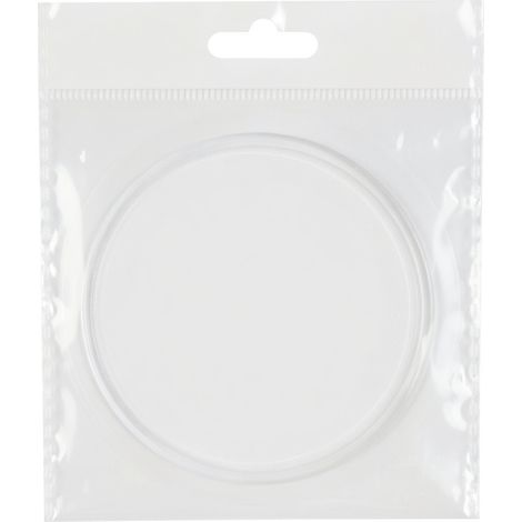 Tapis antidérapant nano transparent forme ronde, en sachet OPP (1/5)