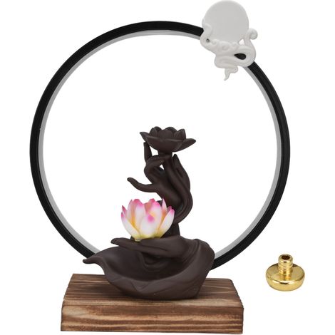 d encens USB en forme de main de Bouddha brûleur d encens (1/5)