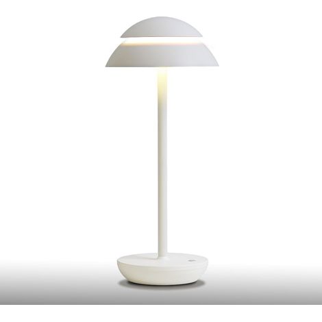 Lampe de bureau sans fil en table LED à commande tactile intensité variable continu veilleuse Métal (1/5)