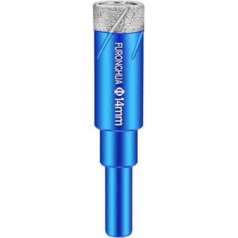 Outils électriques Scie cloche diamantée pour carrelage, marbre, verre et céramique, foret, 14mm