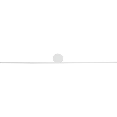 LED Wandlampe schmal 66 cm breit Weiß länglich 3000 K warmweißes Licht 400 lm Wandleuchte