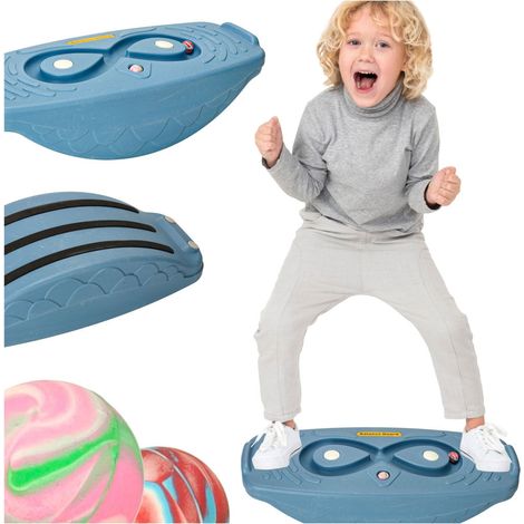 Balance board da pavimento blu navy
