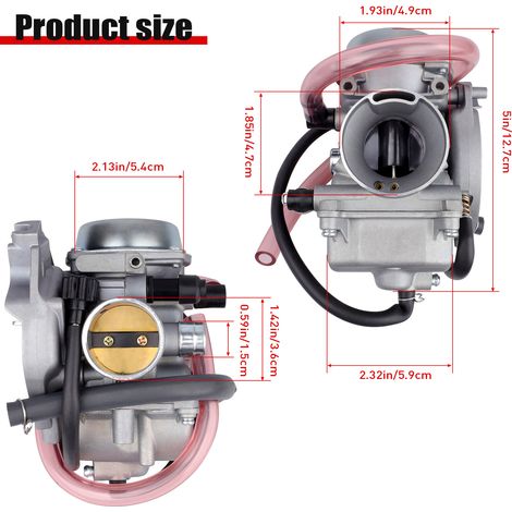 0470-427 Pièces de carburateur pour véhicule tout-terrain (VTT) Arctic Cat 250 300 2x4 4 (1/4)