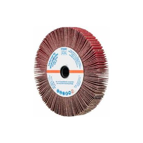 PFERD TOOLS Lamellenschleifrad für Winkelschleifer FR WS Ø 125x20mm 5/8-11 CO-COOL80 für Edelstahl 2 Stk (1/2)