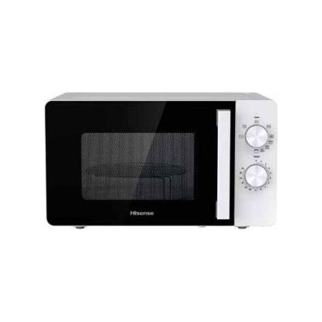 Hisense H20MOWP1HG Kombi-Mikrowelle mit flacher Oberfläche, 20 l, 700 W, weiß